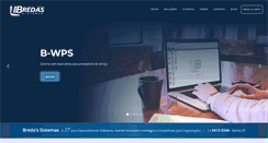 Desktop Screenshot of bredas.com.br