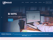 Tablet Screenshot of bredas.com.br